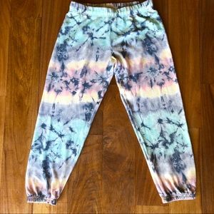 Tie-dye sweatpant joggers by Micheal Lauren